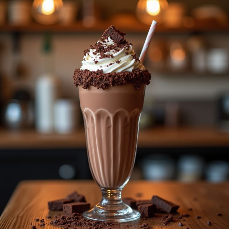 میلک شیک شکلات
